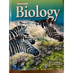 Glencoe Science Biology Hardcover by Alton Biggs.